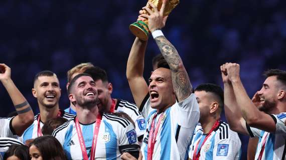 Lautaro: "Grazie Argentina, il sogno di tutti si è realizzato. Godetevelo, è tutto per voi"