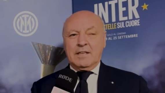 Marotta: "L'anno scorso Inter da Oscar. I giocatori sono stati attori protagonisti in campo e fuori"