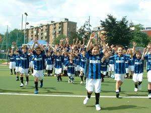 Festa di fine anno per la Scuola Calcio Inter