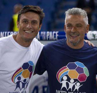 Zanetti, auguri a Baggio: "Amico e persona speciale"