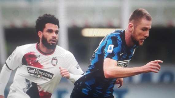Skriniar si gode la vittoria dell'Inter contro il Crotone: "+3"