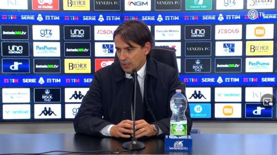 Inzaghi in conferenza: "Ora calendario facile? Dobbiamo ragionare sul corto"