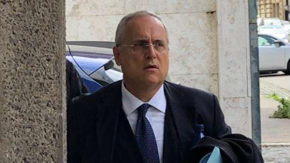 GdS - Ripresa degli allenamenti fissata al 4 aprile: Lotito resta solo (e si scontra con Marotta)