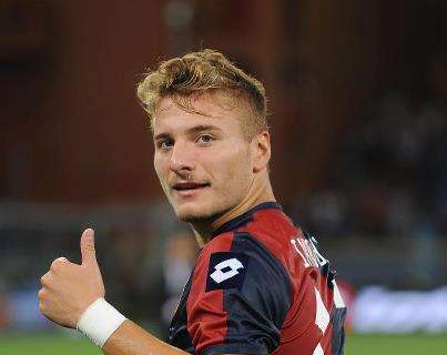 P.T. - Immobile infilza la Juve. Roma e Napoli avanti