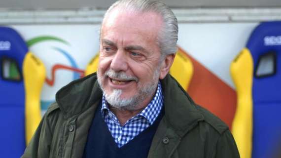 Suning-Inter, De Laurentiis:  "Una bella notizia" 