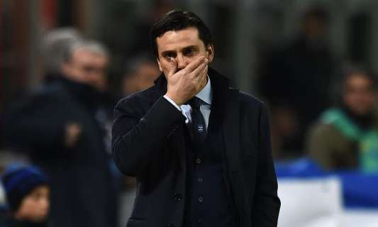 Montella a Sky: "Superiori all'Inter, ma non è bastato"