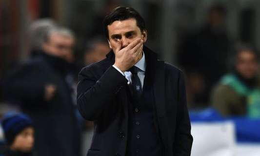 Montella ci ripensa: "Leziosi con l'Inter? Dobbiamo..."