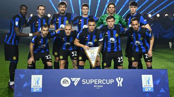 Il Sole 24 Ore - Più soldi ai club con la nuova Supercoppa: ecco la cifra che incasserebbe l'Inter in caso di vittoria