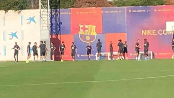 FOTO - Barça, Messi regolarmente presente alla rifinitura