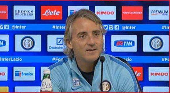 Mancini: "La Roma si può prendere. Il rinnovo? Ho un anno. Kondo sta bene"