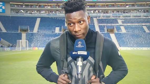 Onana: "Non potevo mai immaginare di giocare nell'Inter. La mia frase? Non perdo mai, vinco o imparo qualcosa"