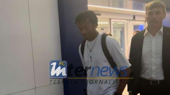 VIDEO - Cuadrado è arrivato a Milano, inizia l'operazione Inter. Domani visite mediche e firma per il colombiano