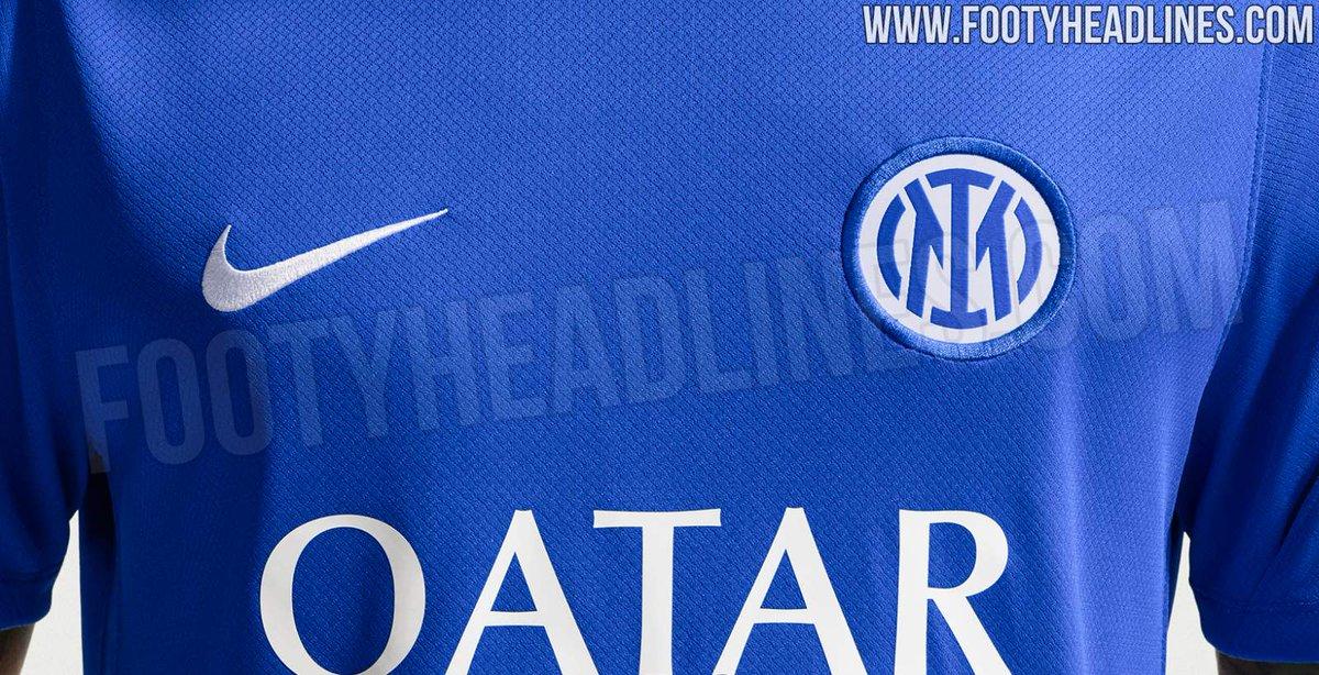 FOTO - Inter, maglia allenamento 2026/27: base blu royal e inserti bianchi 