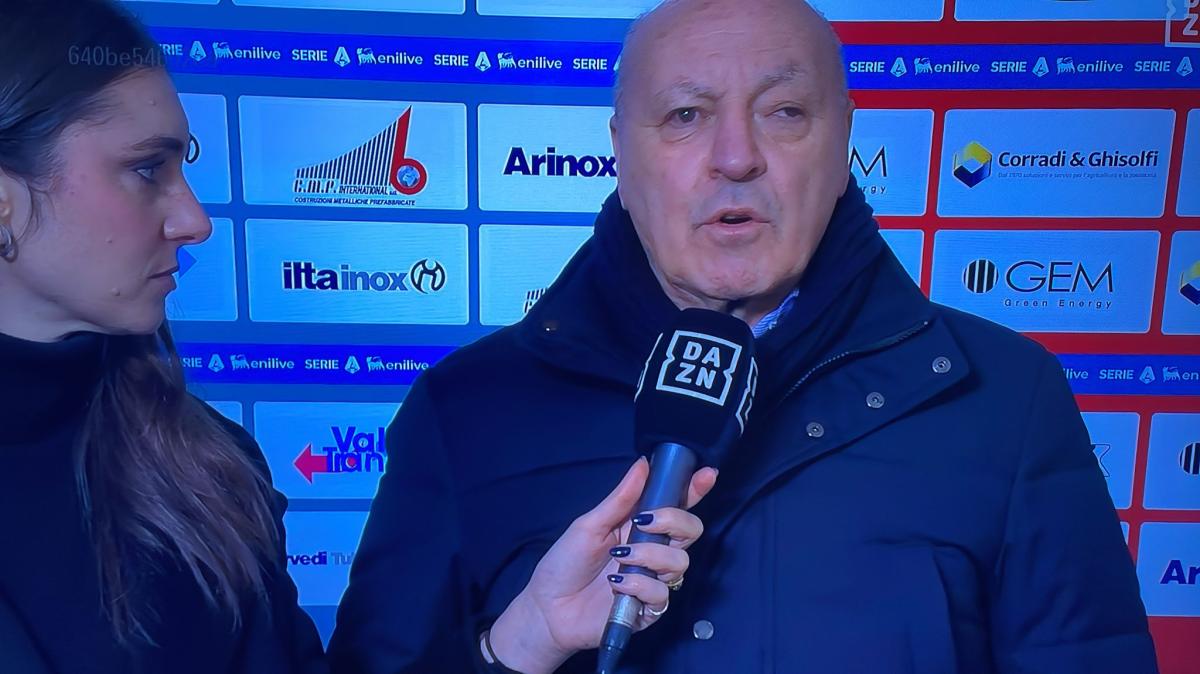 Marotta: "Stigmatizziamo e condanniamo quanto successo. Gesto che non c'entra nulla con i valori dell'Inter"