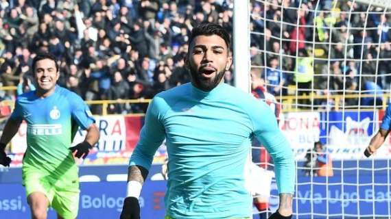 Bologna-Inter -  Gabigol e Banega risolvono una partita piuttosto opaca