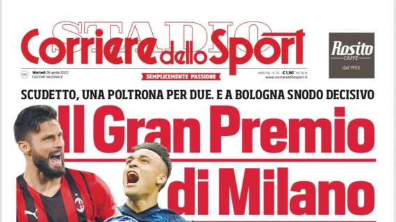 Prima CdS - Il Gran Premio di Milano. A Bologna Inzaghi pensa di cambiare l'attacco