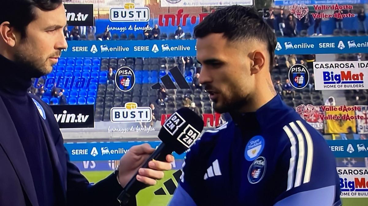 Pisa, Marin a DAZN: "Ci manca qualche giocatore ma sappiamo che chi subentra farà ancora meglio"