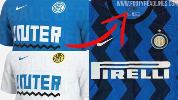 FOTO - Svelate le nuove t-shirt Inter 2020/21: c'è la conferma della maglia a zig-zag
