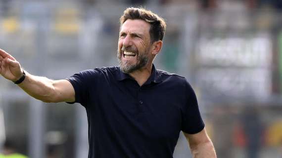 Frosinone, Di Francesco non si fida della Roma: "L'Inter sembrava in fuga, invece è caduta" 