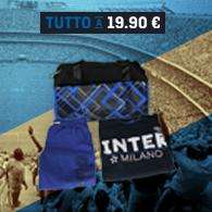 I prodotti dell'Inter a 19,90 euro in promozione sul nostro store online