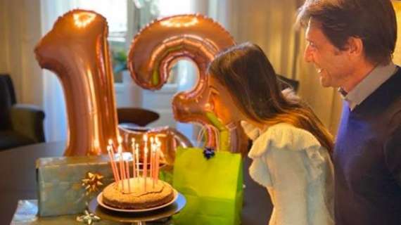 Conte festeggia il compleanno della figlia Vittoria: "13 anni di Amore puro!"