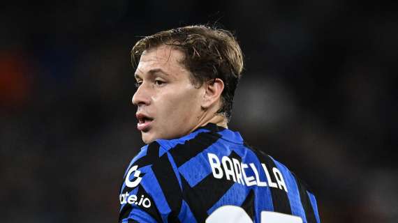 Sky - Roma-Inter, primo giorno completo in gruppo per Barella. Infortunio Zielinski: domani le valutazioni 