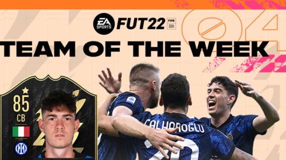 FIFA 22, l'interista Alessandro Bastoni inserito nel 'Team of the week'