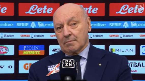 Marotta: "Quando non si vince le critiche diventano esasperate, serve equilibrio. Stasera un esame per noi"