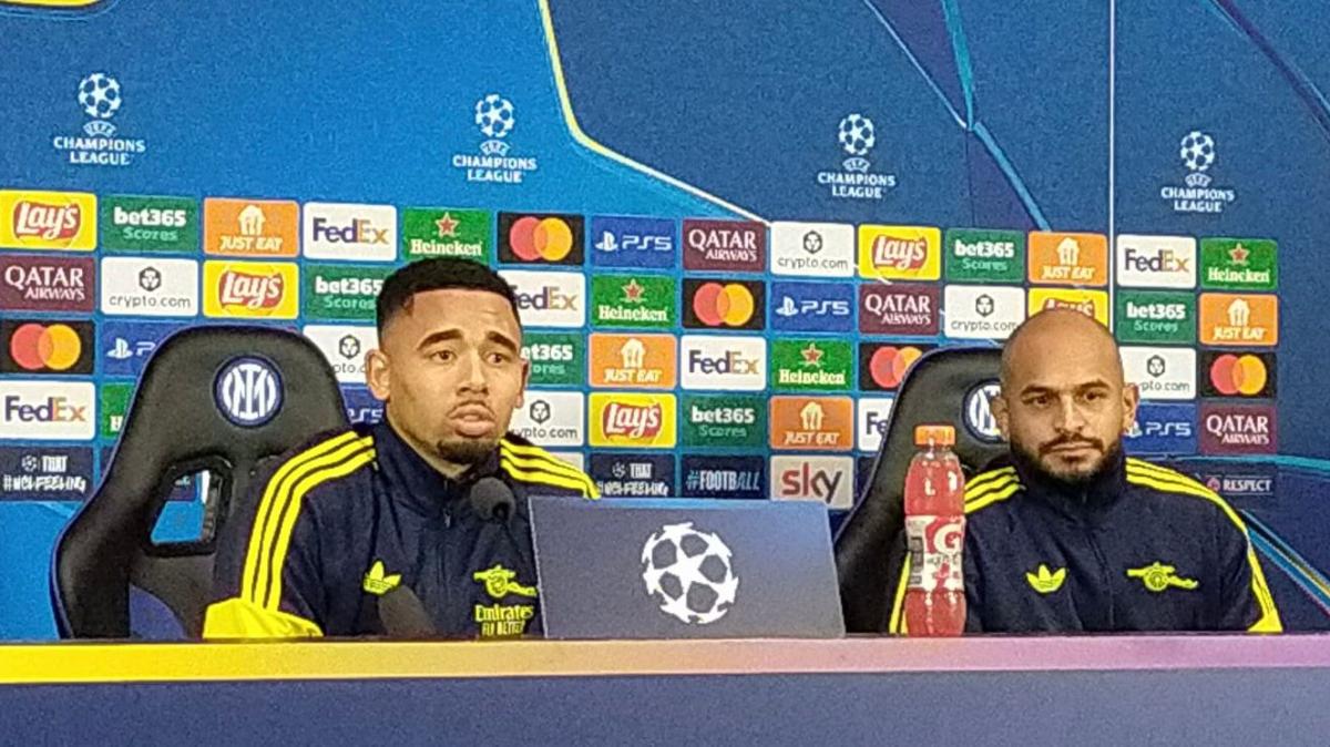 Arsenal, Gabriel Jesus in conferenza: "L'Inter è una delle migliori d'Europa. Vicino ai nerazzurri? Presero Gabigol..."