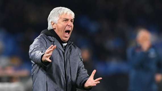 Gasperini: "All'Inter non ho neanche iniziato. Scudetto? Napoli un po' più su"