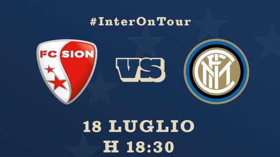 Sion-Inter, diretta sul profilo Twitter del club per i residenti in Italia