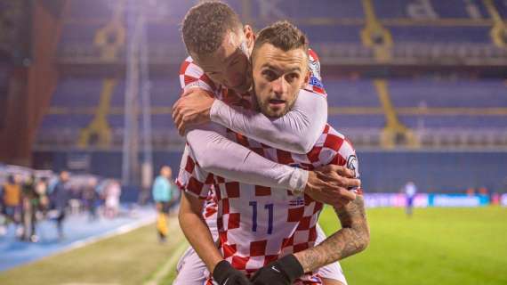 Croazia-Islanda 2-0, decide una doppietta di Brozo. Perisic, rosso eccessivo