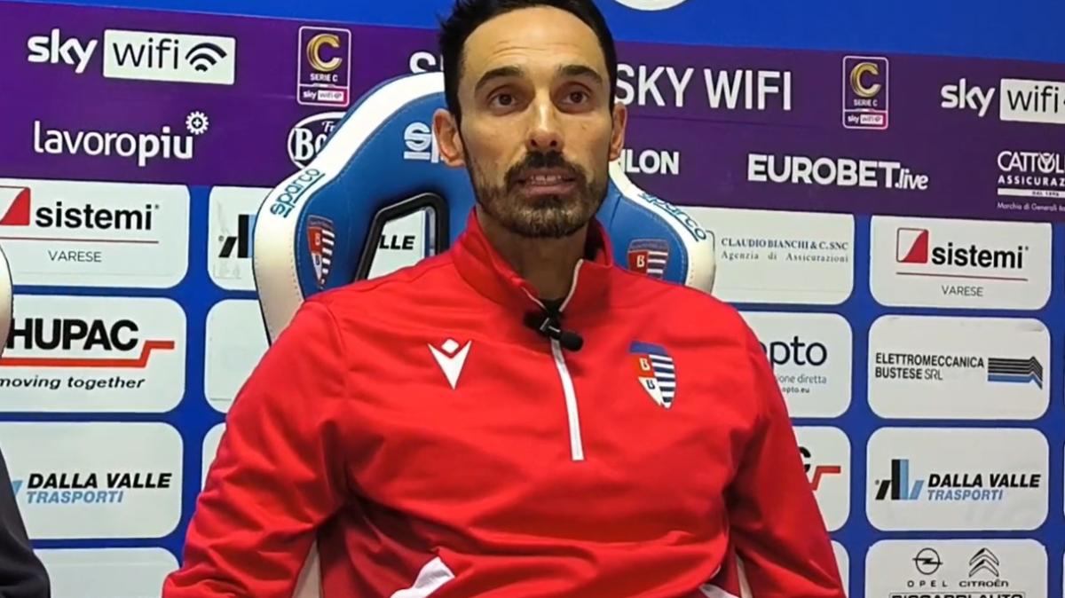 Pro Patria, il tecnico Bolzoni: "Momento amarcord con l'Inter U23? Direi di no. Sono passati tanti anni"