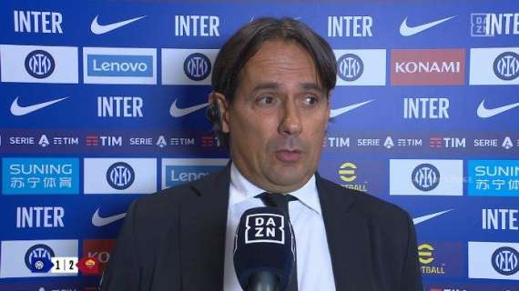 Inzaghi: "Ho rivisto la mia Inter, battuti dopo la nostra miglior partita. Io a rischio? Lo siamo sempre"