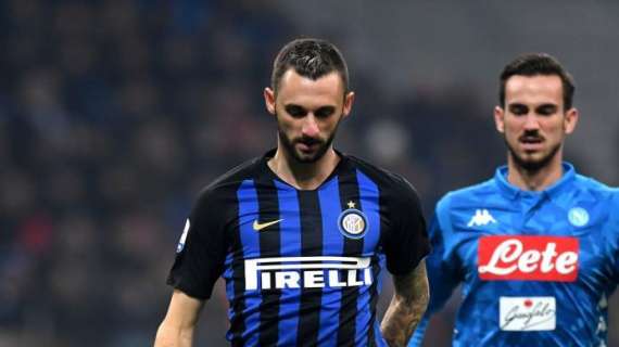 Finisce il 2018 di Brozovic: ammonito e in diffida, salterà Empoli