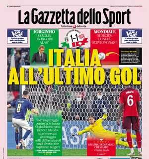 Prima GdS - Italia all'ultimo gol