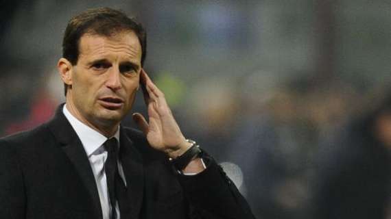 Allegri a Sky: "Subiamo più falli e prendiamo più cartellini! Volevo mettere Mexes, ma non ho fatto in tempo"