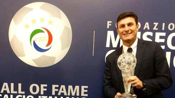 Hall of Fame del calcio italiano, Zanetti tra i migliori giocatori stranieri: "Facchetti un modello di riferimento importante"