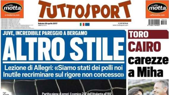 Prima pagina TS - Donnarumma offerto all'Inter!