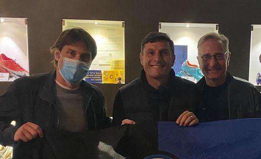 Conte, Zanetti e Bonolis al ‘Botinero’ per festeggiare il 19° scudetto dell’Inter
