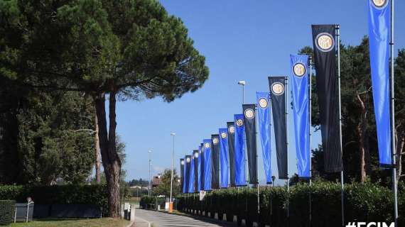 L'Inter subito in campo in mattinata, riposo per domani