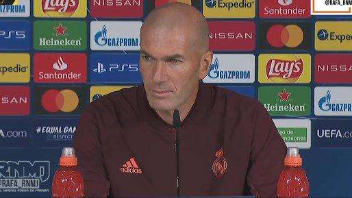 Real Madrid, Zidane: "Con l'Inter è una finale, voglio vincere. Con Conte ottimo rapporto"