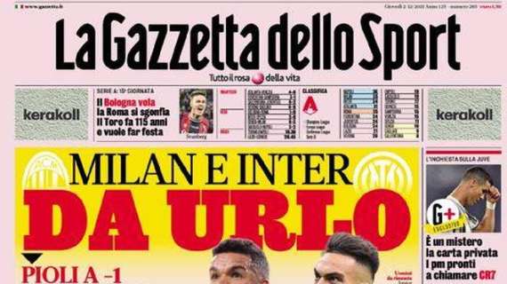 Prima GdS - Milan e Inter da urlo