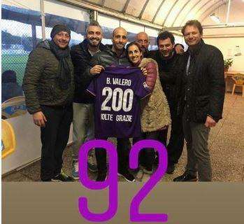 Borja Valero, auguri alla Fiorentina per i suoi 92 anni