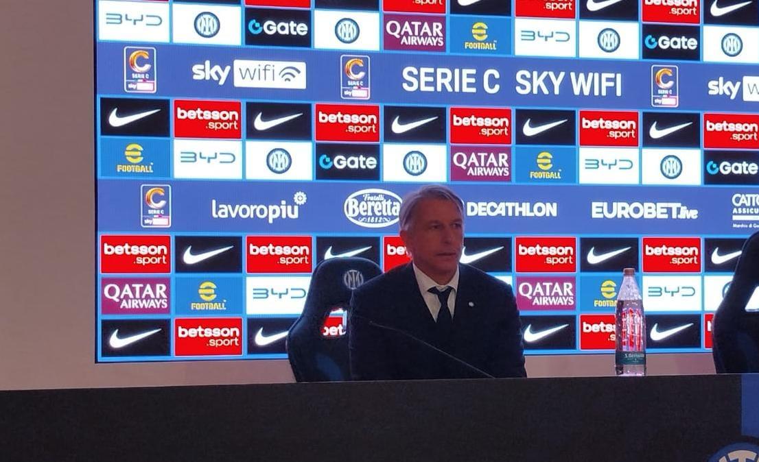 Vecchi in conferenza: "Risultato giusto, secondo tempo di personalità. Su Prestia sensazioni non buone"