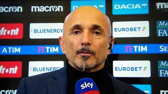 Spalletti a Sky: "Le due punte dall'inizio? Io la vedo in modo diverso"