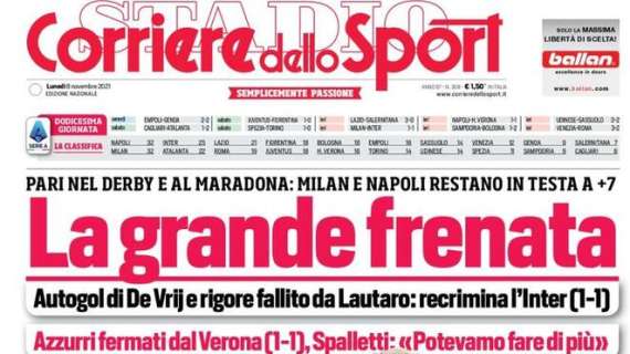 Prima CdS - La grande frenata, Milan e Napoli restano a +7