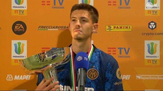 Sangalli a ITV: "Entrato nelle giovanili Inter a 4 anni, esco da Campione d'Italia"