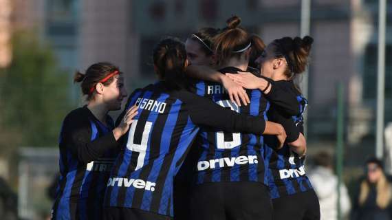 Nazionale femminile, test tra Under 23 e Under 19: in campo sei interiste, gol di Pandini