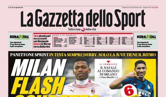 Prima GdS - Milan flash Scudetto. L’Inter risponde